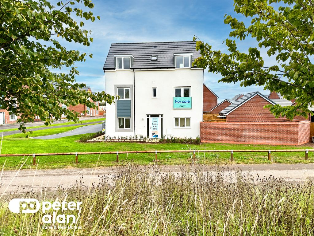 New home, 4 bed detached house for sale in Glan Llyn, Newport NP19, £