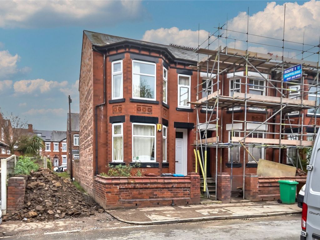 3 bed terraced house for sale in Kensington Avenue, Manchester, Greater