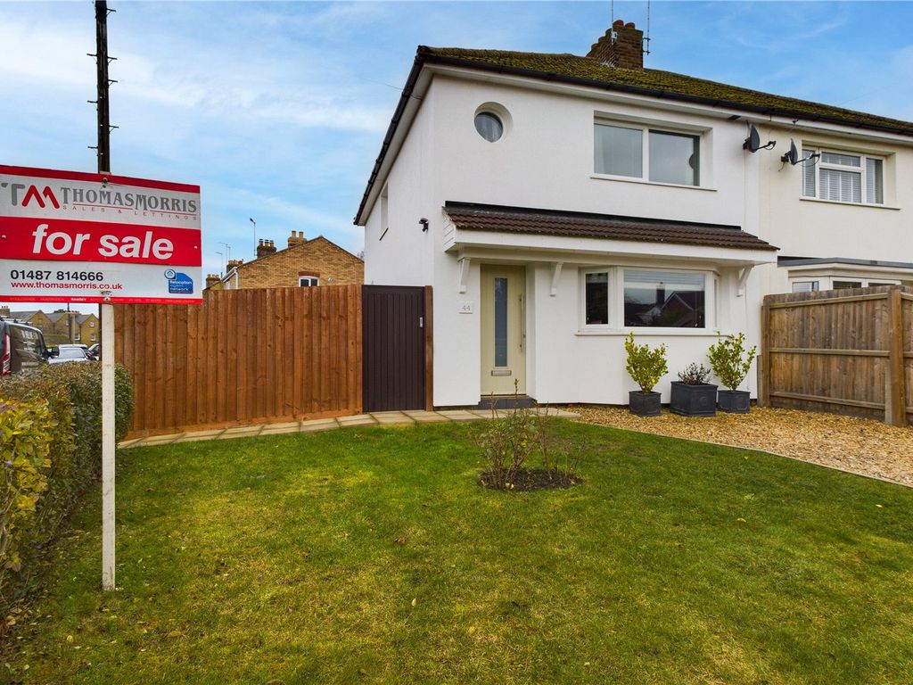 3 bed semidetached house for sale in Popes Lane, Warboys, Huntingdon