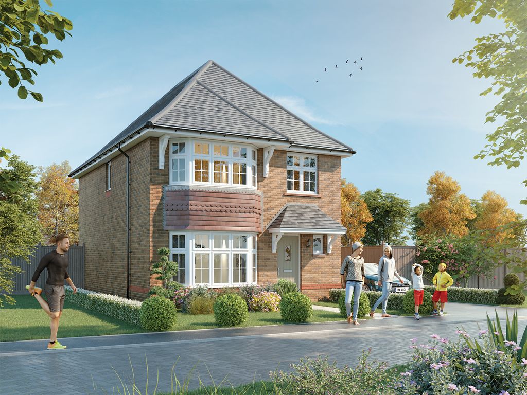 New home, 4 bed detached house for sale in "Stratford" at Roman Way