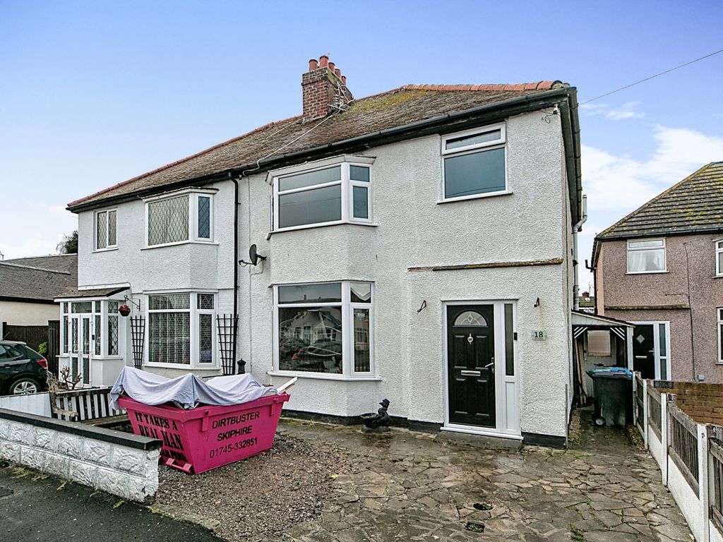 3 bed semidetached house for sale in The Willows, Presatyn LL19 Zoopla