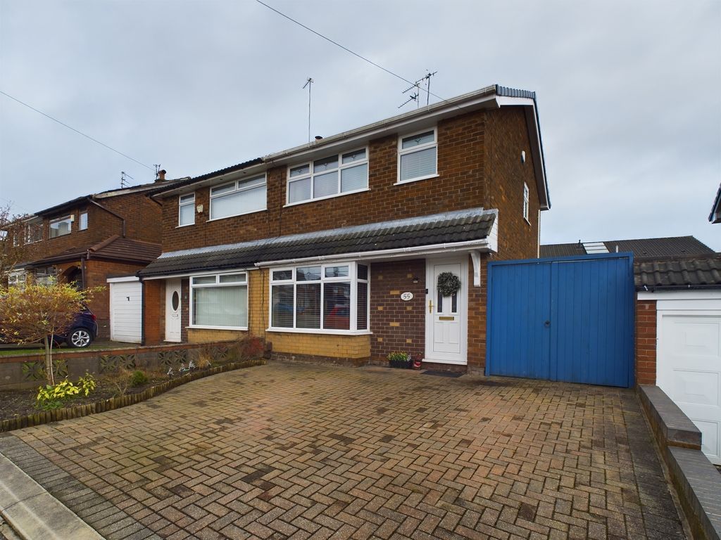 3 bed semidetached house for sale in Barwell Avenue, Laffak, St Helens WA11, £195,000 Zoopla