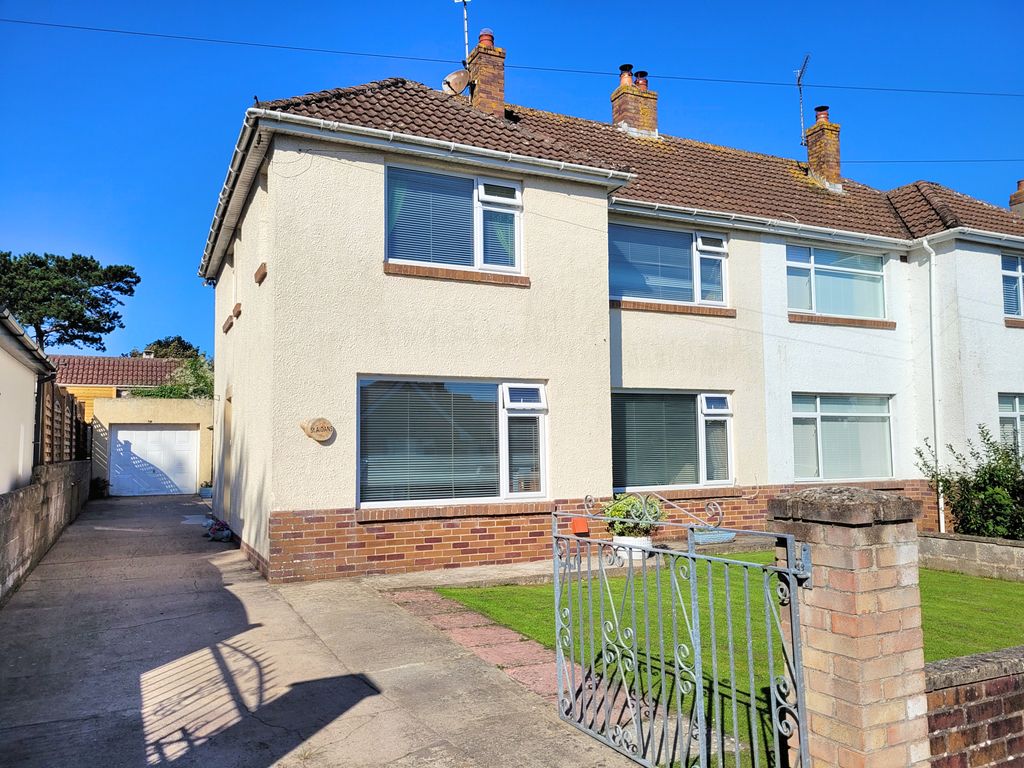 3 bed semidetached house for sale in Bryneglwys Avenue, Newton