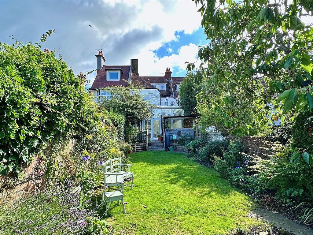 5 bed terraced house for sale in Willingdon Road, Eastbourne BN21, £