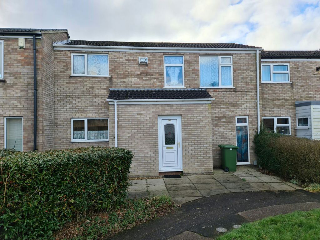 3 bed terraced house for sale in Eyrescroft, Bretton, Peterborough PE3