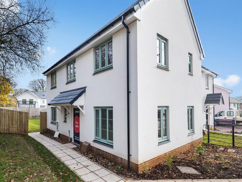 3 bed semidetached house for sale in Bridwell Crescent, Uffculme