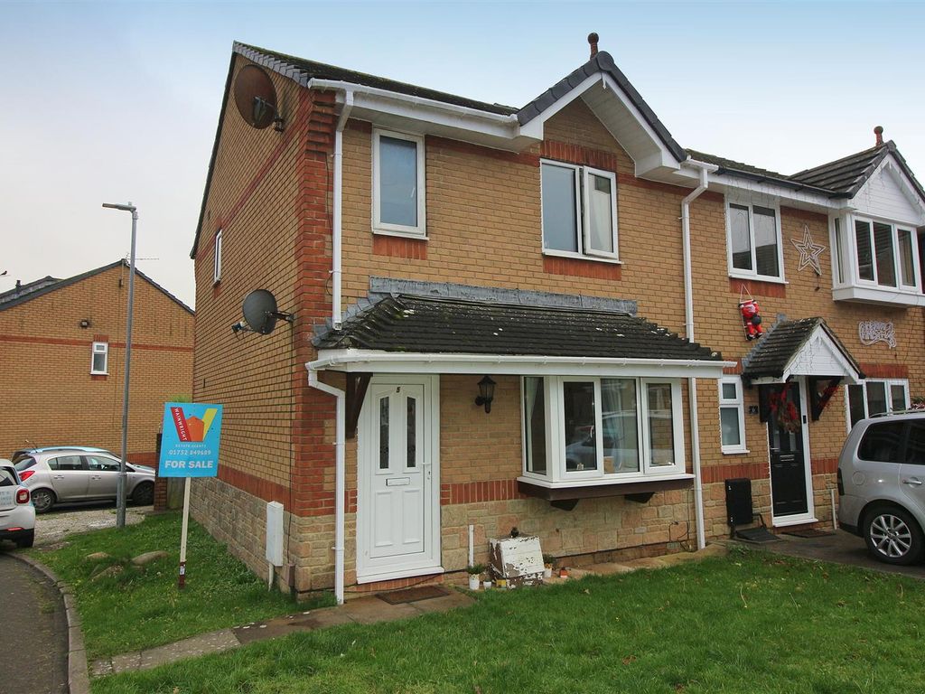 3 bed semidetached house for sale in Clover Walk, Latchbrook, Saltash