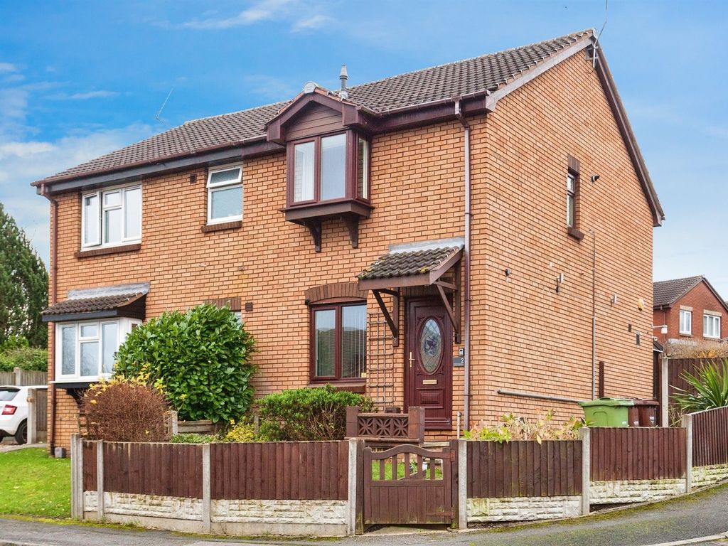 2 bed semidetached house for sale in Manor Farm Road, Crigglestone
