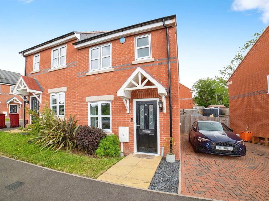 2 bed semidetached house for sale in Lilac Way, Shirland, Alfreton DE55, £90,000 Zoopla