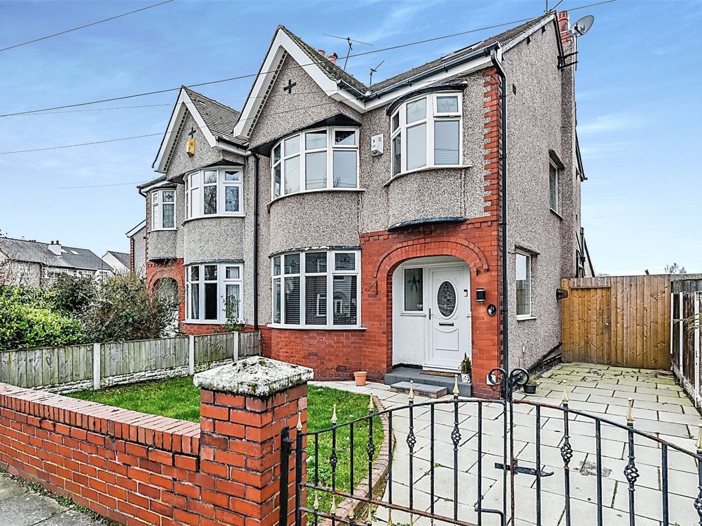 3 bed semidetached house for sale in Brownmoor Park, Liverpool