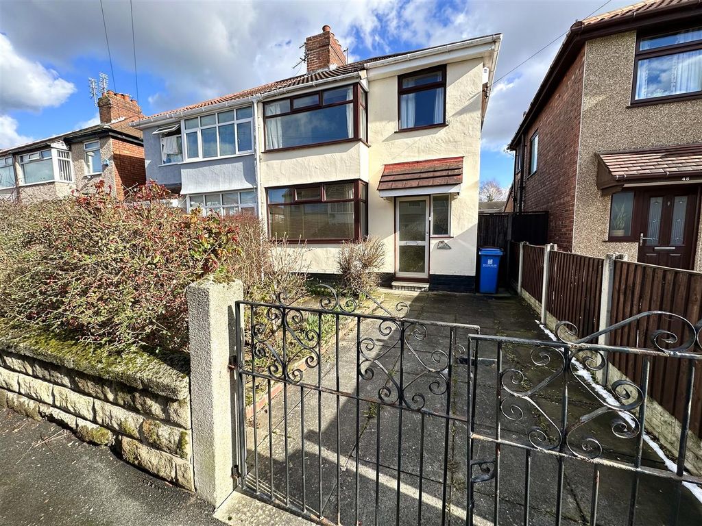 3 bed semidetached house for sale in Howden Drive, Huyton, Liverpool