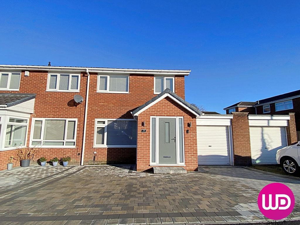 3 bed semidetached house for sale in Jasmin Avenue, Newcastle Upon