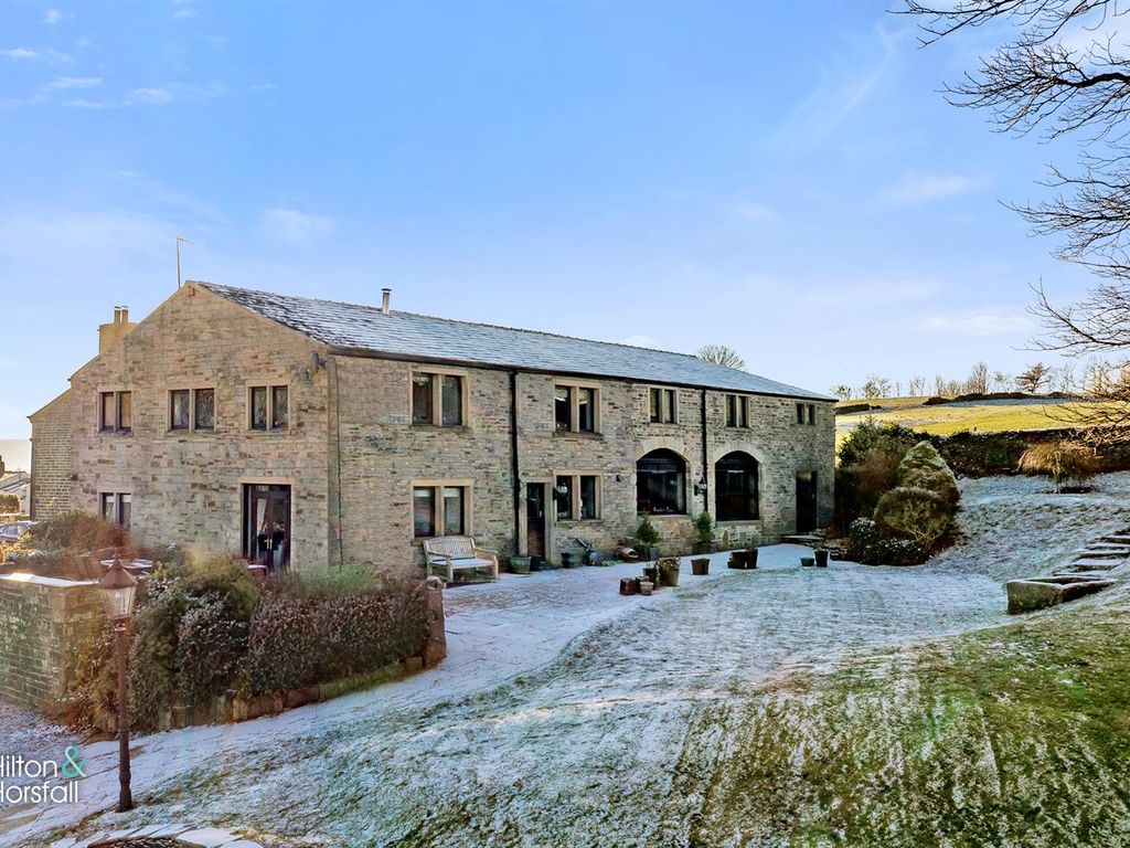 6 bed detached house for sale in Hill End Farm, Halifax Road