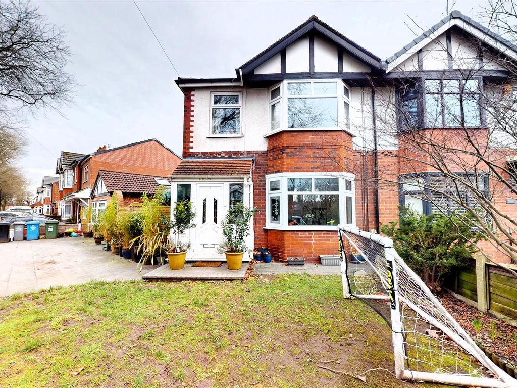 3 bed semidetached house for sale in Bowfell Road, Urmston, Manchester