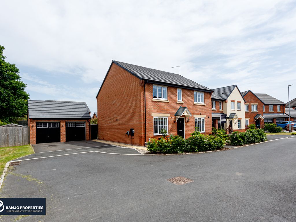 4 bed detached house for sale in Ernie Tagg Road, Shavington, Crewe CW2