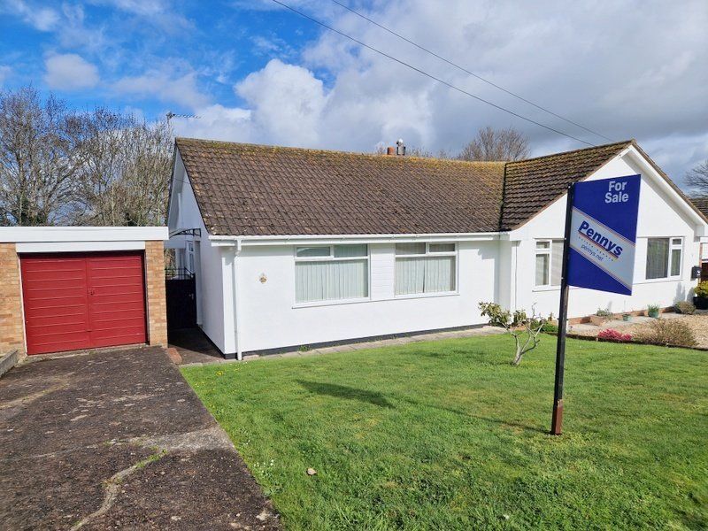 2 bed semidetached bungalow for sale in Chichester Close, Exmouth EX8