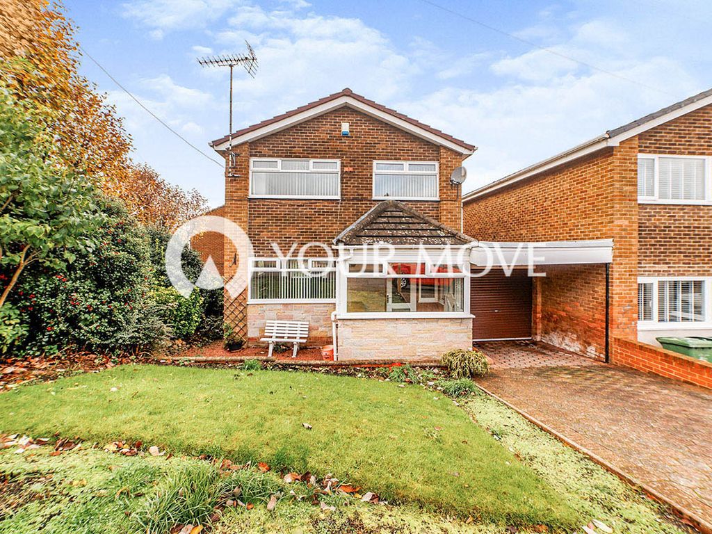 3 bed linkdetached house for sale in Horsley Avenue, Crawcrook Ryton