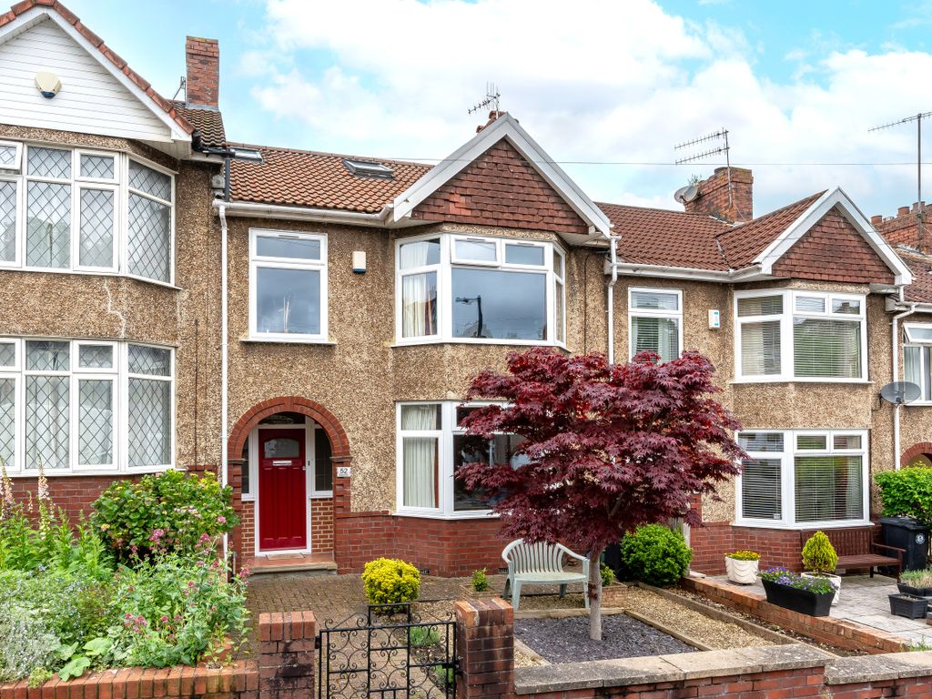 3 bed terraced house for sale in Ravenhill Road, Lower Knowle, Bristol