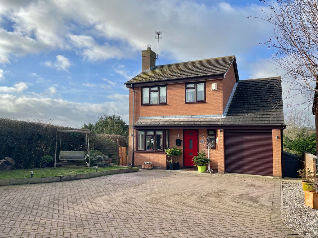 3 bed detached house for sale in Galsworthy Crescent, Melton Mowbray