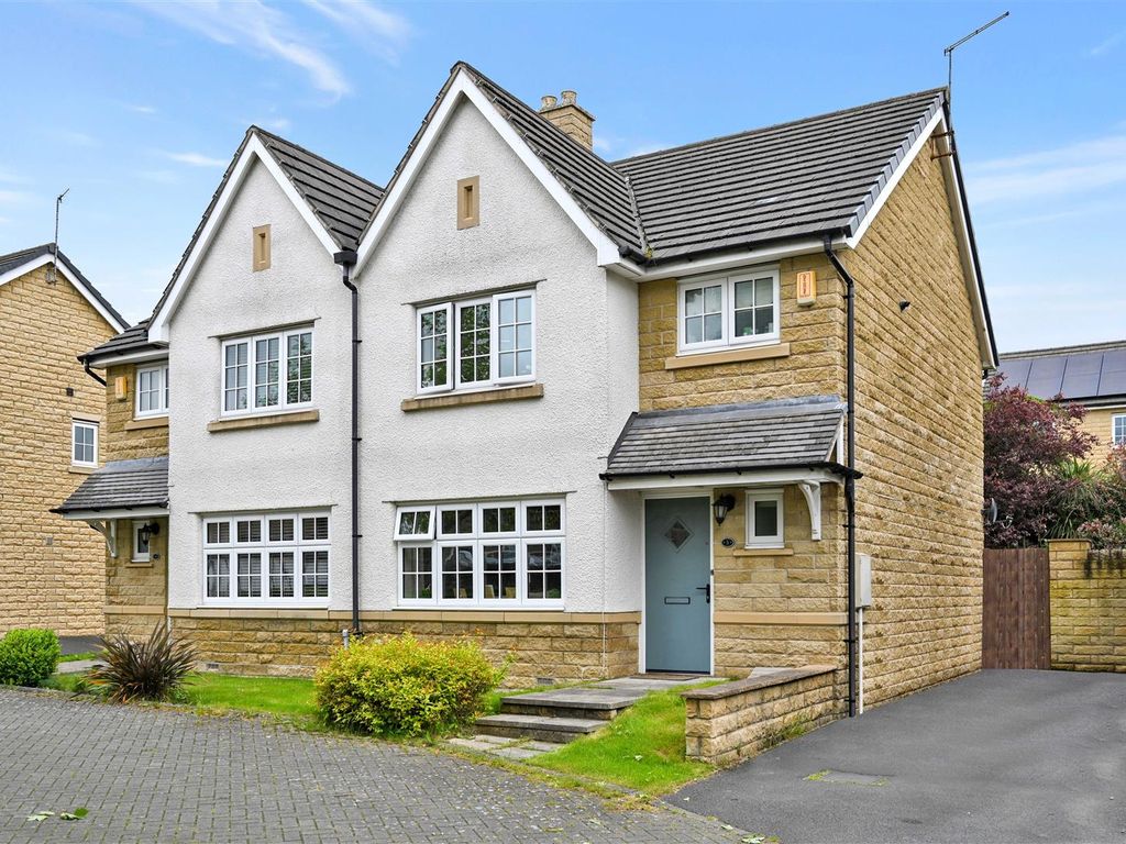 3 bed semidetached house for sale in Branwell Road, Guiseley, Leeds