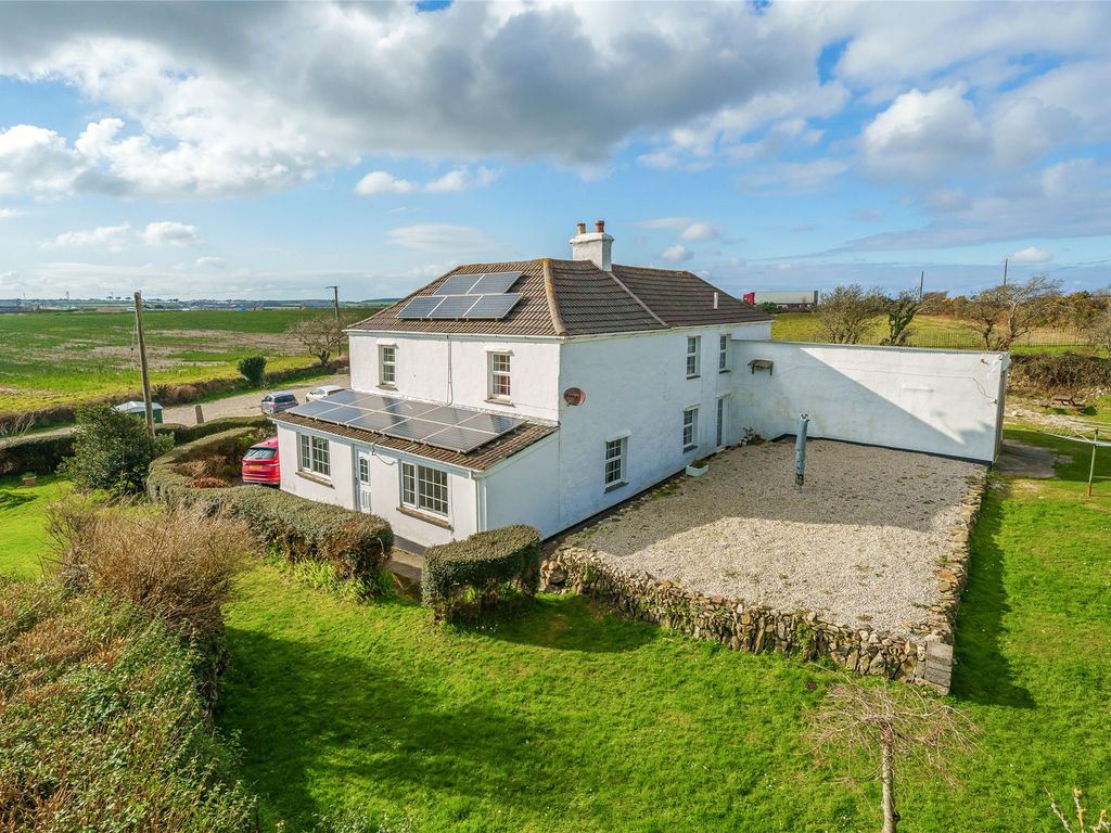 4 bed detached house for sale in Four Burrows, Blackwater, Truro