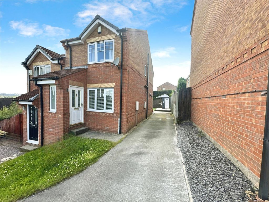 2 bed semidetached house for sale in Croft Drive, Mapplewell, Barnsley