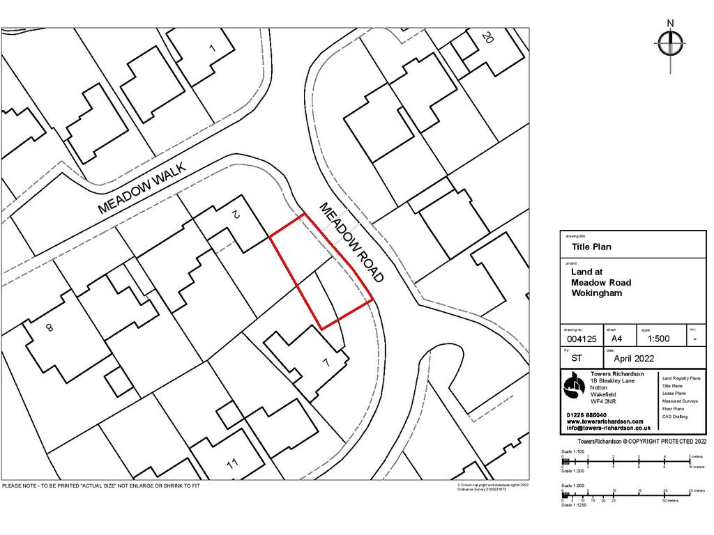 Land At Meadow Road, Wokingham RG41  