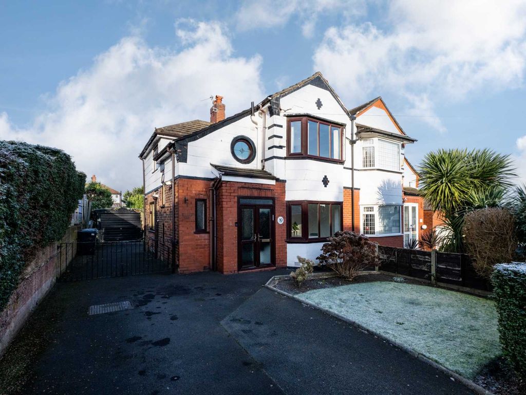 3 bed semidetached house for sale in Silverdale Avenue, Prestwich M25