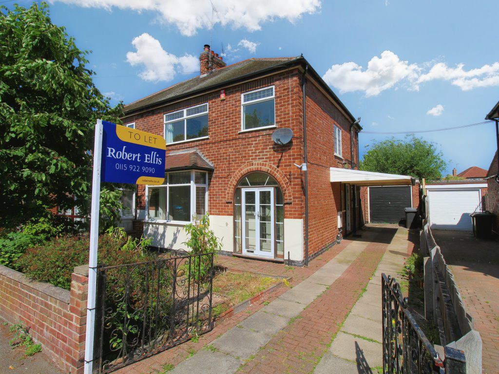 3 bed semidetached house to rent in Crofton Road, Attenborough NG9