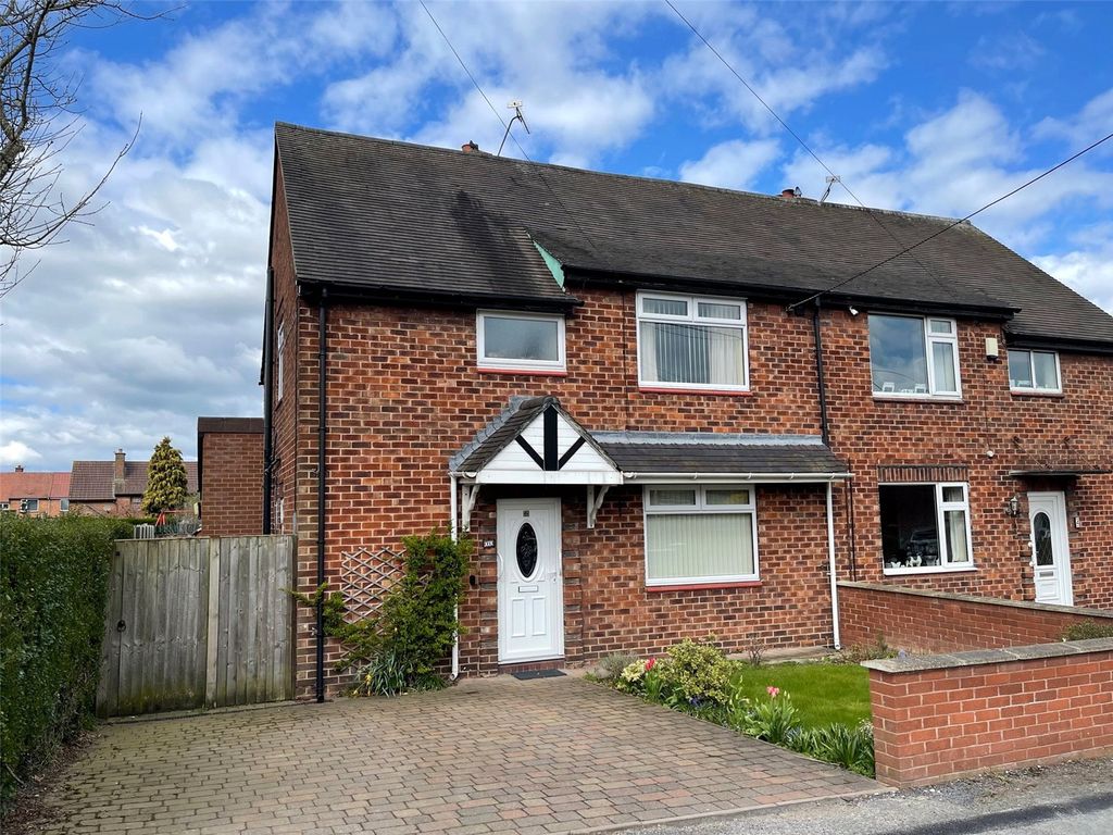 3 bed semi-detached house for sale in edwards close, shavington, crewe, cheshire cw2