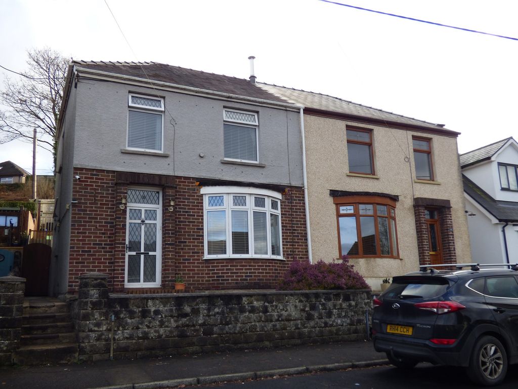 3 bed semidetached house for sale in Dolcoed Terrace, Tonna, Neath