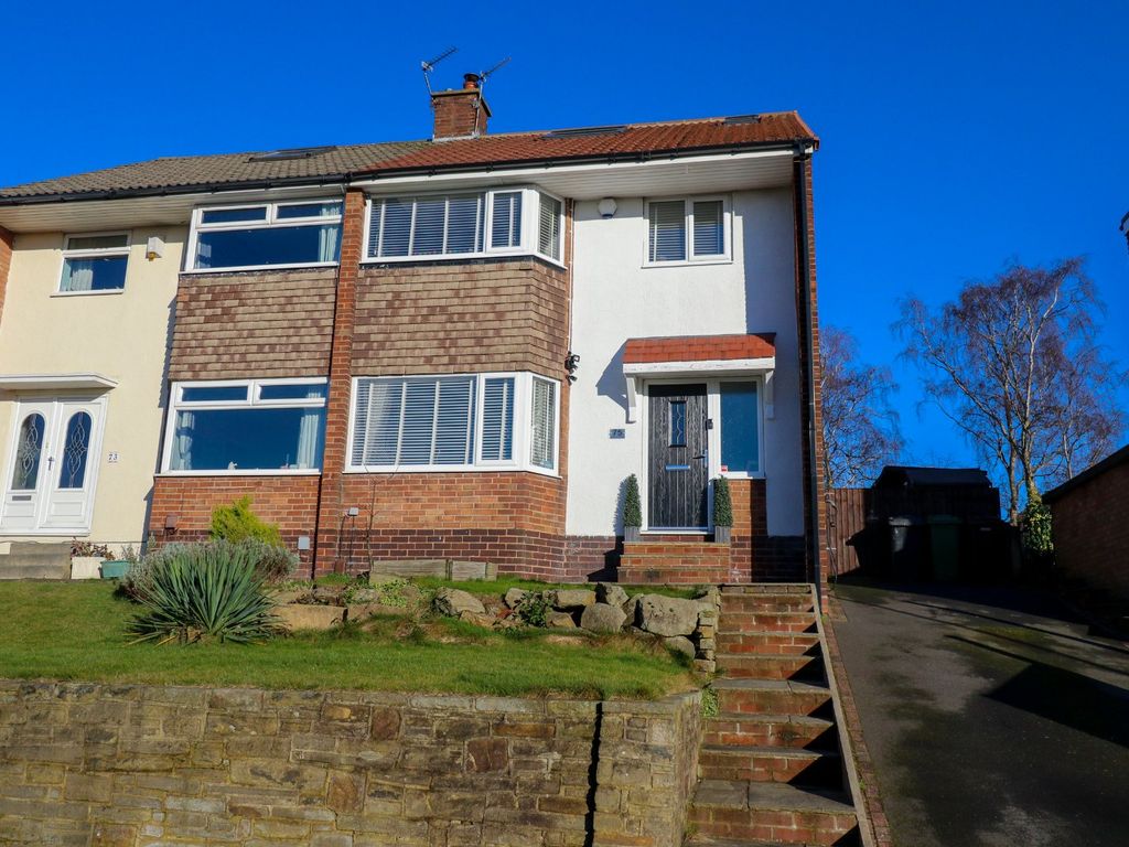 4 bed semidetached house for sale in Moseley Wood Drive, Cookridge