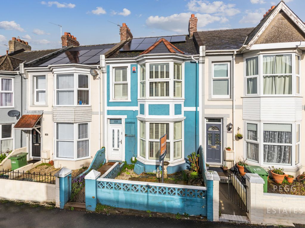 5 bed terraced house for sale in Warbro Road, Torquay TQ1, £300,000