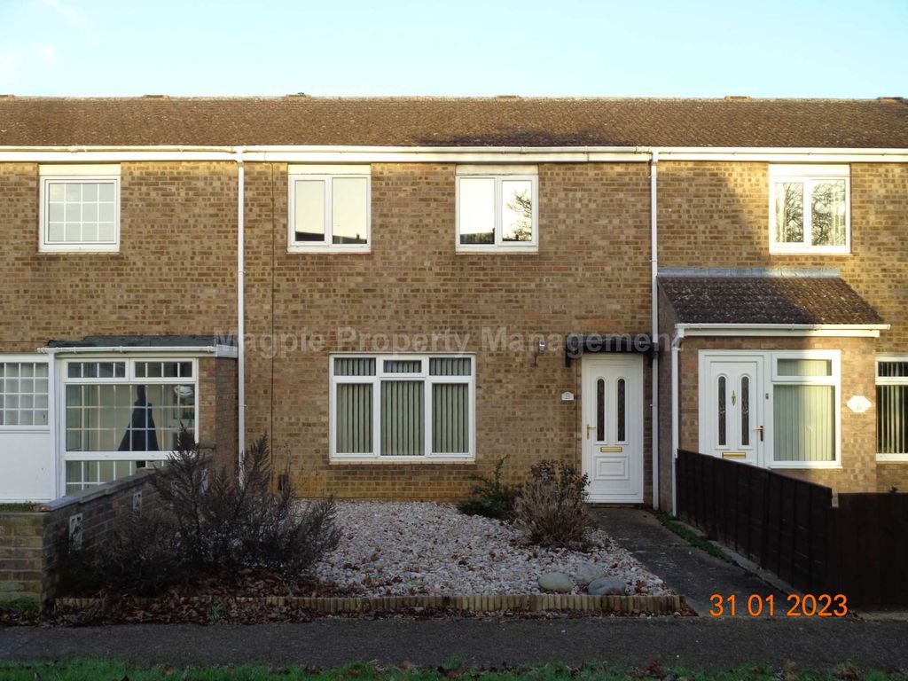 3 bed terraced house to rent in Regents Close, Eaton Socon, St Neots PE19 Zoopla