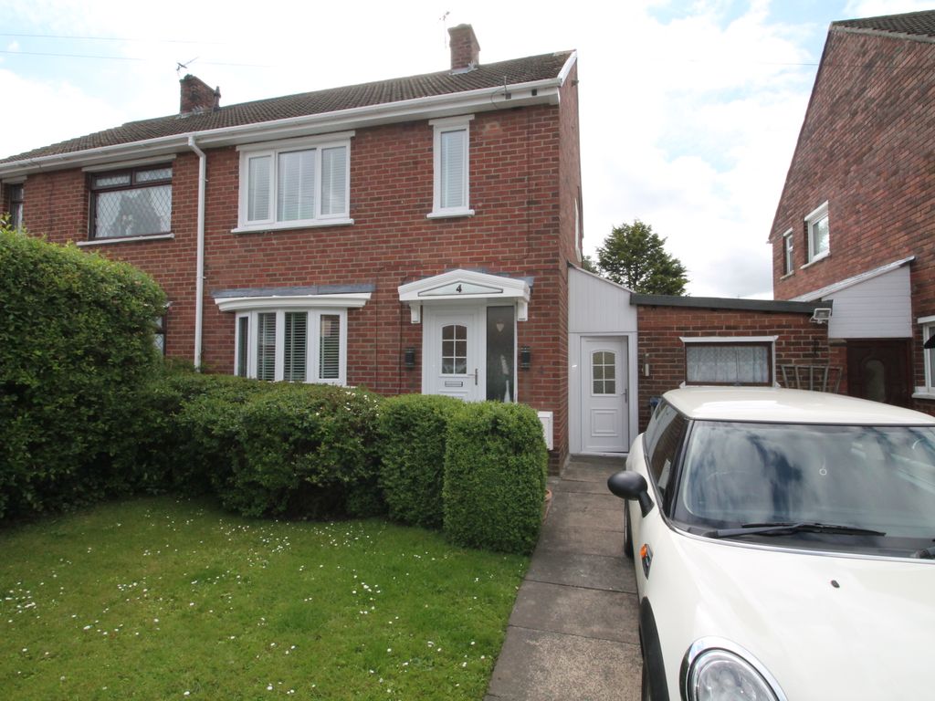 2 bed semidetached house for sale in Larkfield Crescent, Shiney Row