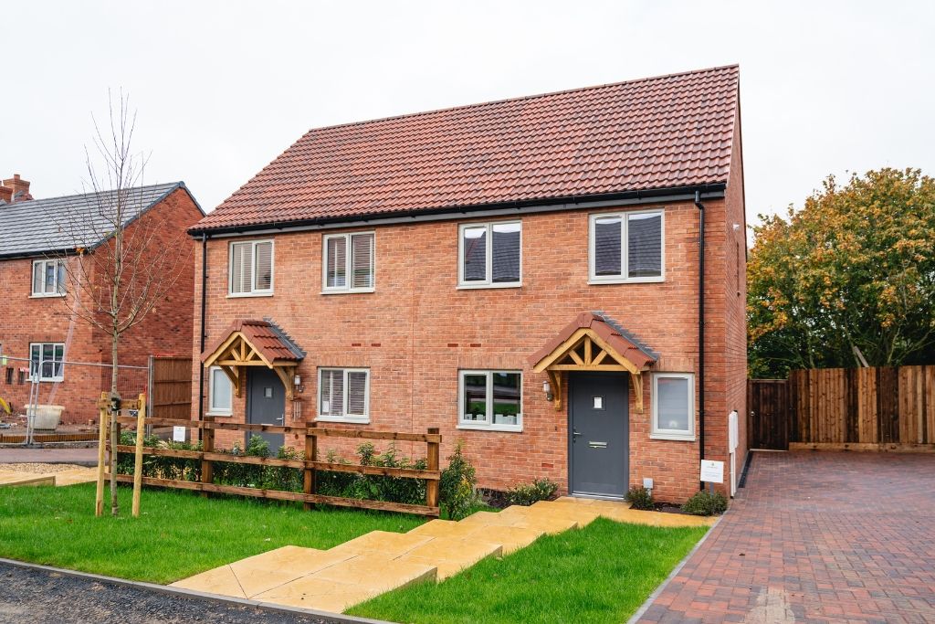 New home, 2 bed semidetached house for sale in Paulson Close, Frisby