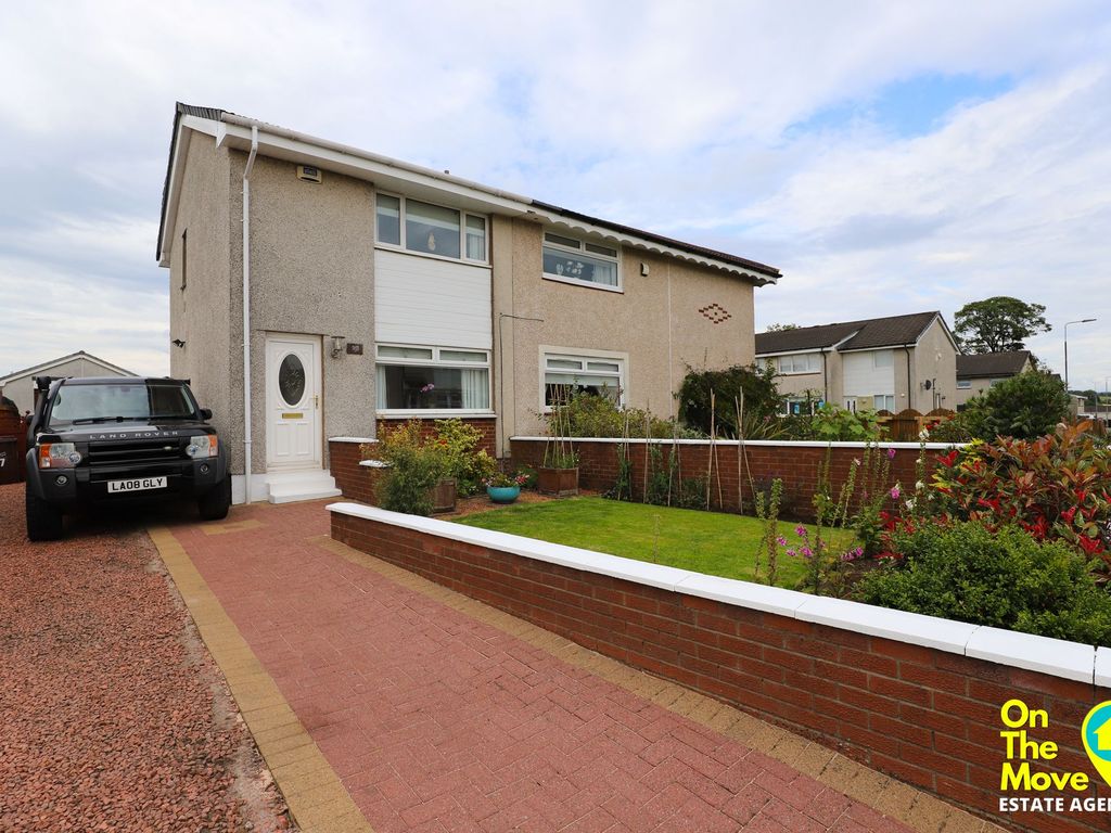 2 bed semidetached house for sale in Earlston Crescent, Coatbridge ML5