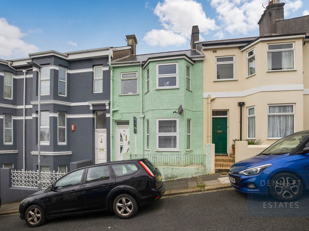 2 bed terraced house for sale in Durham Avenue, Plymouth PL4, £160,000