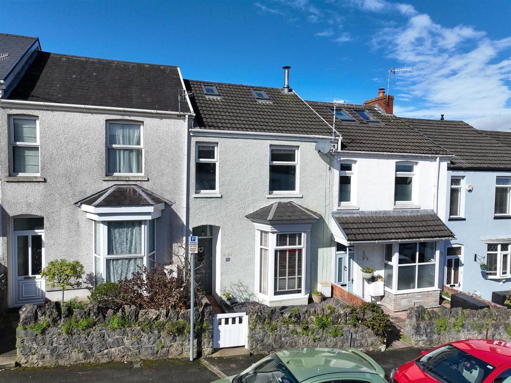 2 bed terraced house for sale in Woodville Road, Mumbles, Swansea SA3