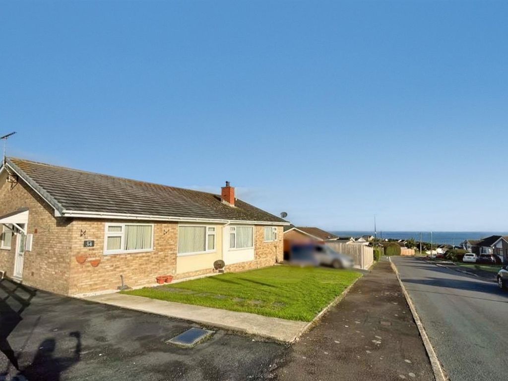 2 bed semidetached bungalow for sale in Heol Y Graig, Aberporth