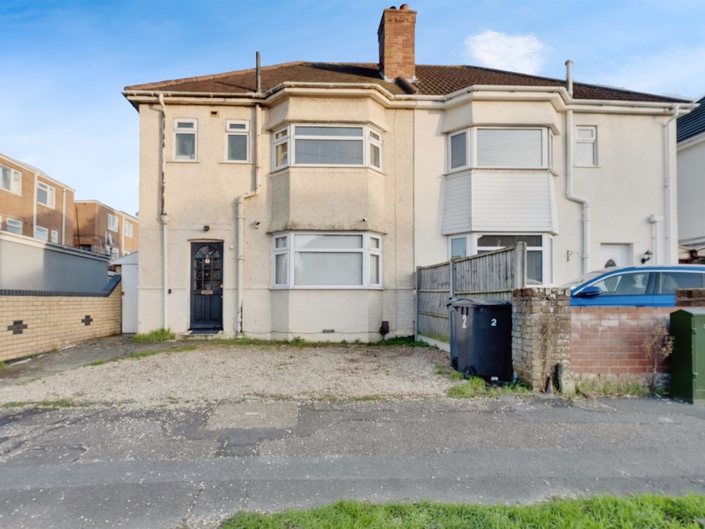 3 bed semidetached house for sale in Bradpole Road, Bournemouth BH8, £