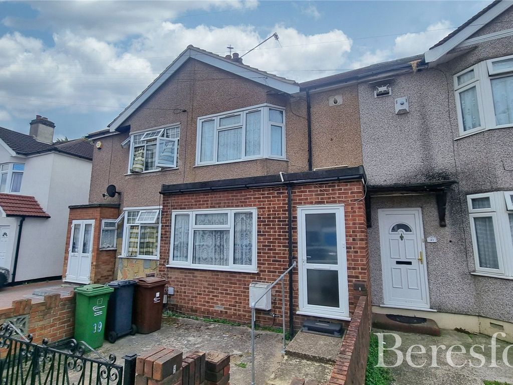 3 bed terraced house for sale in Kent Road, Dagenham RM10, £375,000