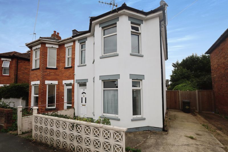 3 bed semidetached house for sale in Capstone Road, Bournemouth BH8, £