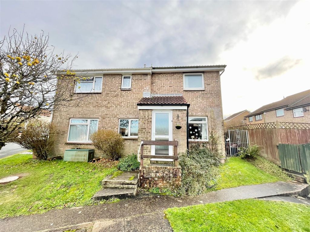 2 bed semidetached house for sale in Middle Down Close, Plymstock