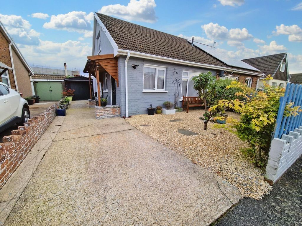 2 bed semidetached bungalow for sale in Heol Croesty, Bridgend CF35, £