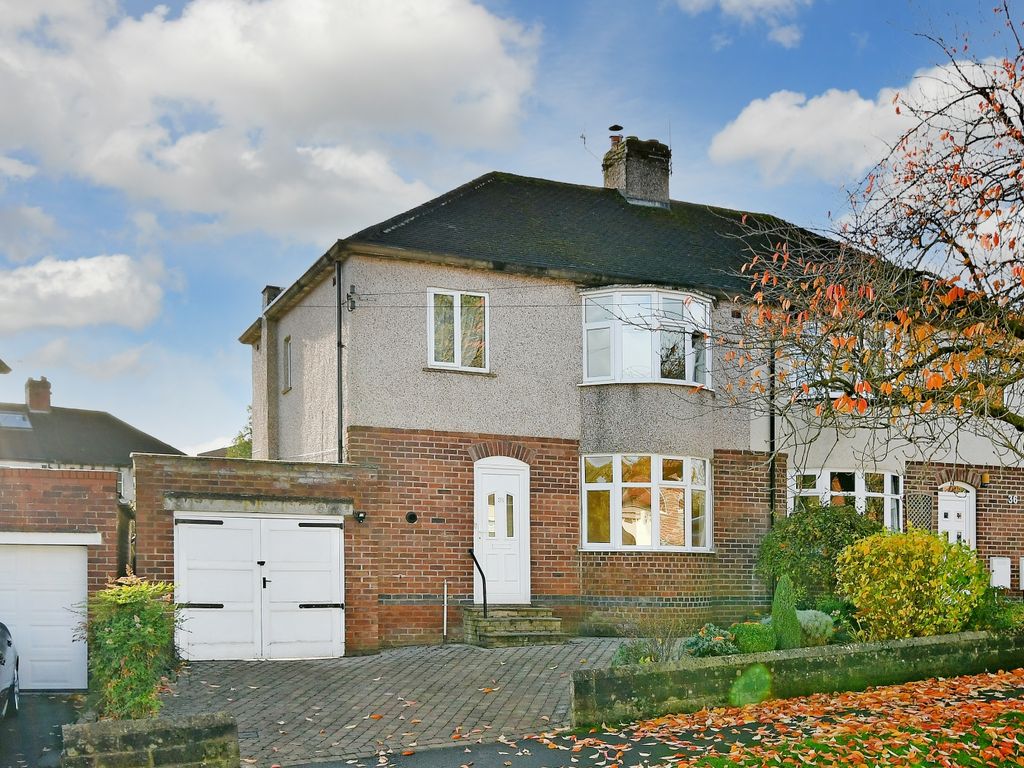 3 bed semidetached house for sale in Marstone Crescent, Totley S17, £