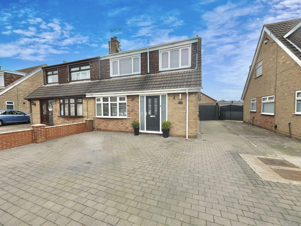 4 bed semidetached house for sale in Stanbury Road, Hull HU6, £235,000