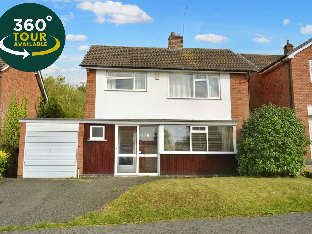 3 bed detached house for sale in Vandyke Road, Oadby, Leicester LE2