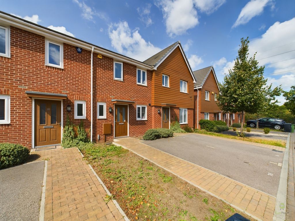 2 bed terraced house for sale in Rainbow Gardens, Dartford, Kent DA1, £