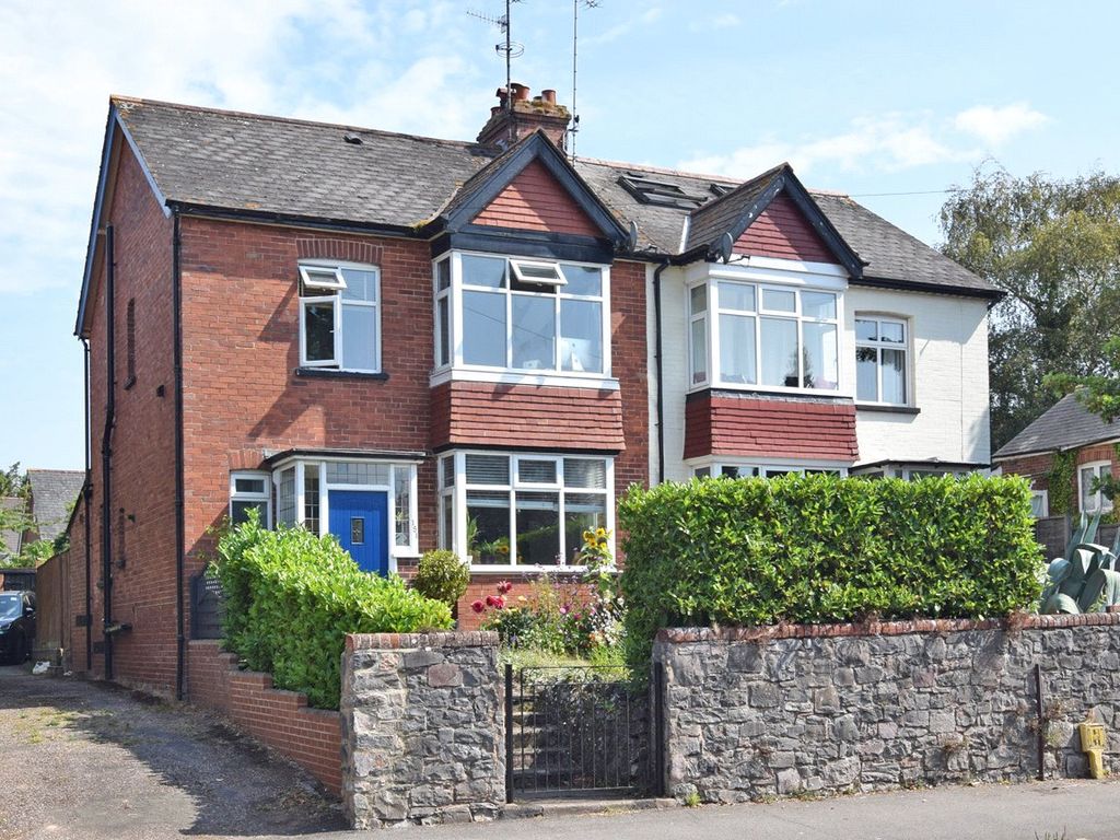 3 bed semidetached house for sale in Topsham Road, Exeter EX2, £